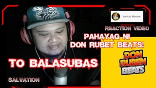 Pahayag ni Don Ruben Beats