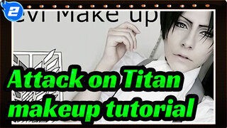 [Attack on Titan]Levi Ackerman makeup tutorial - Iro no mori - [Tutorial]_2