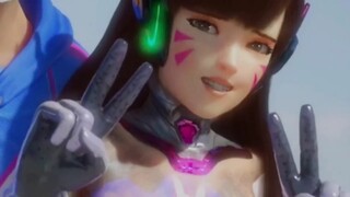 "Pemimpin di area 3d" D.va mencintaimu.