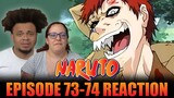 GAARA LOOKING KIND OF FUGLY! - FIRST TIME WATCHING NARUTO EPISODE 73-74: REACTION VIDEO