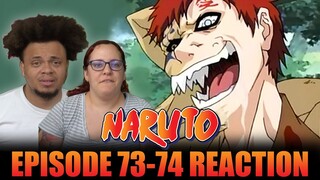 GAARA LOOKING KIND OF FUGLY! - FIRST TIME WATCHING NARUTO EPISODE 73-74: REACTION VIDEO