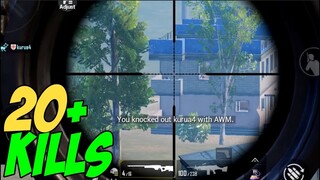 4 CONSECUTIVE 200m AWM HEADSHOT | SOLO VS SQUAD | PUBG MOBILE