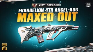 NEW PUBG x EVANGELION COLLAB |  EVANGELION AUG MAXED OUT!! | MY 50th MAXED GUN SKIN!! | PUBG MOBILE!