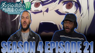 Round 2! | Danmachi Season 4 Episode 21 Reaction