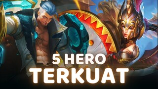 INILAH 5 HERO TERKUAT SAAT WAR DI MOBILE LEGENDS‼️ YANG MANA HERO KALIAN ⁉️