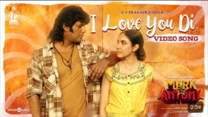 I love You Di Video Song tamil | Mark Antony