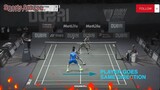 CROSS BACK - Badminton DOUBLES Technique - Goh V S