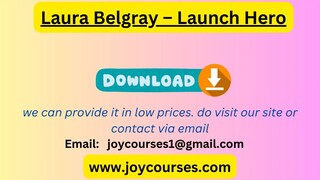 Laura Belgray – Launch Hero