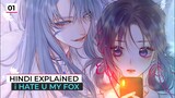 Human girl loves Fox Demon : 01 | manga explained in hindi #webline