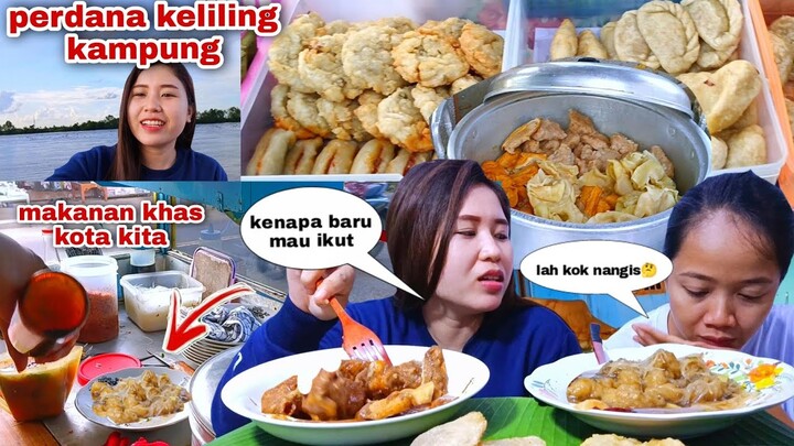 MAKAN BARENG TINA KELILING KAMPUNG BELI MENU BUKA PUASA