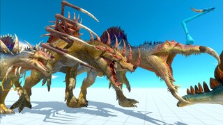 EVOLUTION OF MUTANT SPINOSAURUS