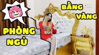 THỬ THÁCH ĐI TÌM NHÀ CỦA MỀU CHANNEL NGOÀI ĐỜI*MỀU KHOE PHÒNG NGỦ BẰNG VÀNG VÀ KIM CƯƠNG SIÊU KHỦNG