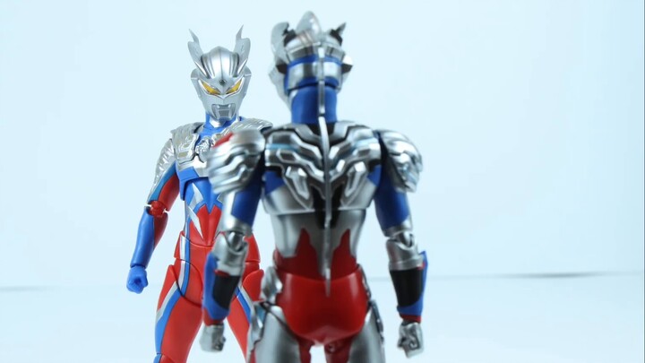 <Animasi Stop Motion> SHF Ultraman Zeta Alpha Armor (Membuka Kotak)