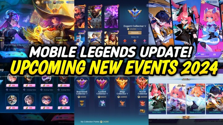 NEW! UPCOMING EVENTS AND COLLECTION SYSTEM RELEASE ON ORIGINAL SERVER - MLBB