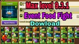 Team plants max level 9.3.1 vs New Zombie Event Food Fight #plantsgamer#pvz2update931