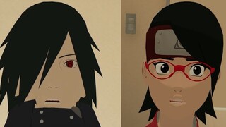 Sasuke confronts Sarada