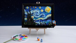 Đắm mình trong việc xây dựng Lego Van Gogh theo một định dạng cố định, tôi đã cố gắng hết sức, Van G