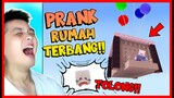 ATUN PRANK TERBANGIN RUMAH MOMON SAMPAI LANGIT YANG TINGGI !! Feat @sapipurba Minecraft