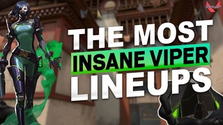 *BEST* VIPER LINEUPS- Valorant