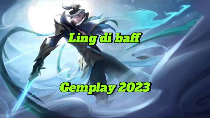 Ling di baff udh lumayan enak di pakai di meta mobile legend 2023