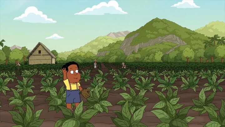 Family Guy Season 19 - Ep20 Cleveland shares stories of athletic achievement from a young age