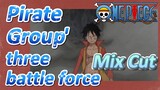 [ONE PIECE]   Mix Cut |  Pirate Group' three battle force