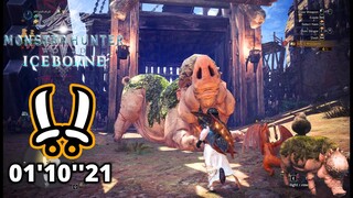 [MHW:IB] Event Mosswinin' and Dinin' With Dual Blade 01'10''21 Solo (Low & High Rank)