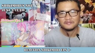 Reaction Shikimori's Not Just a Cutie EPS 1 #8