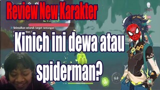 Review New Karakter Kinich ini Dewa atau Spiderman?