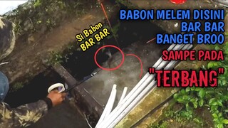 Mancing Ikan Saat Hujan || Sampe Pada Terbang Babonya Broo!!