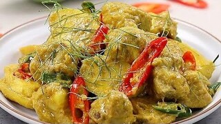 ซี่โครงผัดพริกแกงกล้วยน้ำว้าEasyCooking
