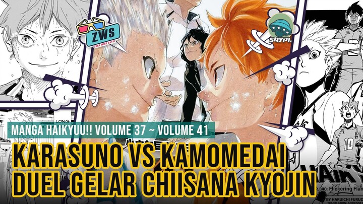 ALUR CERITA MANGA HAIKYUU!! : VOLUME 37 ~ VOLUME 41