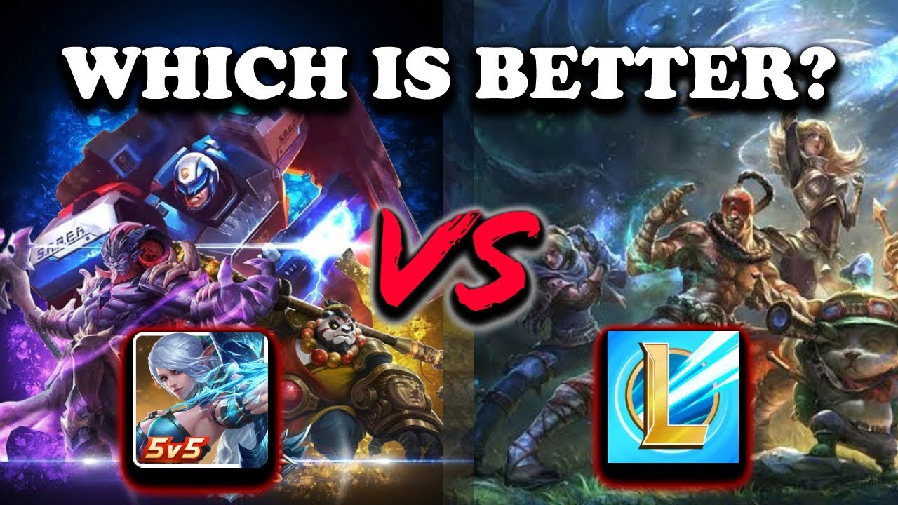 Mobile Legends vs League of Legends Side by Side Hero Comparison 