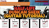 Duncan Sheik - Half-Life (Guitar Tutorial)