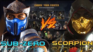 MK11 SUB-ZERO VS SCORPION FACTION WARS!!!