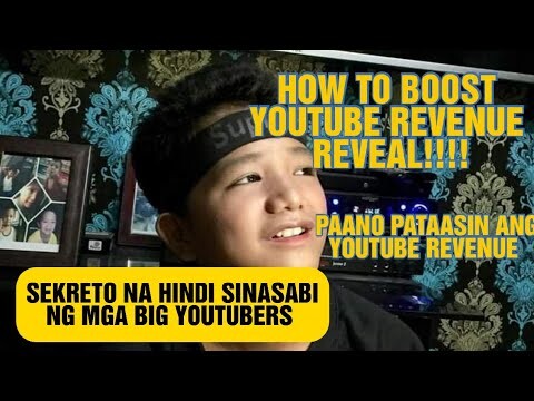 Ganito pala dapat Gawin para tumaas agad ang Revenue natin SA YouTube (how to boost YouTube revenue