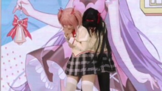 又用女同卢浮宫跳百合神曲了！【magnet♡魔法少女小圆】