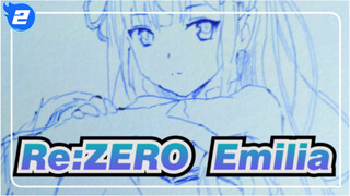 [Re:ZERO -Starting Life in Another World-] Draw Emilia in a Short Time_2