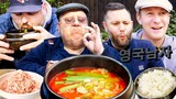 기사식당 국밥을 먹어본 영국 택시기사들의 반응!?