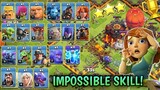 TH10 IMPOSSIBLE ATTACK | 3 STAR WITH ALL TROOPS in SINGLE ARMY PUSH TROPHY LIKE A PRO CLASH OF CLANS