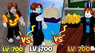 Blox Fruit - Thử Thách LEOPARD vs Mochi vs Dragon… solo boss level 700 (Noob To Pro In Roblox)