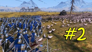 Trận đại Chiến Giữa 1000 Người Và 20000 con gà - Ultimate Epic Battle Simulator - Tập 2