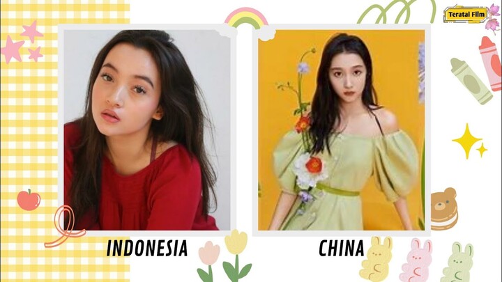 SELEB KEMBAR! Artis Indonesia yang Mirip Banget dengan Artis China