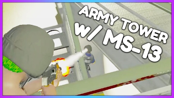 GTA 5 Roleplay - ARMY TOWER ROBBERY w/ MS 13 | MajestyCityRP