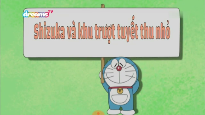 [S10] doraemon tiếng việt - shizuka và khu trược tuyết thu nhỏ