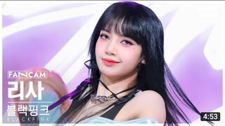 'Shut Down' [BLACKPINK LISA FaceCam] @SBS Inkigayo 220925