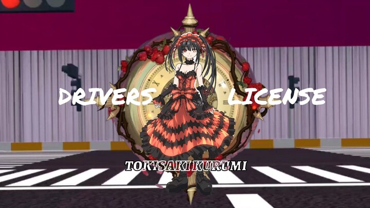 AMV TYPOGRAPHY - DRIVERS LICENSE - TOKISAKI KURUMI