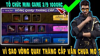 Free Fire giải thích lí do vòng quay thăng cấp chưa chơi được – Đừng quên nhận 100 KC của free fire