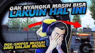 NGE SNIPER MUSUH DARI DALEM MOBIL ?! GAK NYANGKA GUA MASIH BISA NGELAKUIN HAL INI !! - PUBG MOBILE