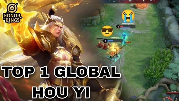 Top 1 global houyi honor of kings